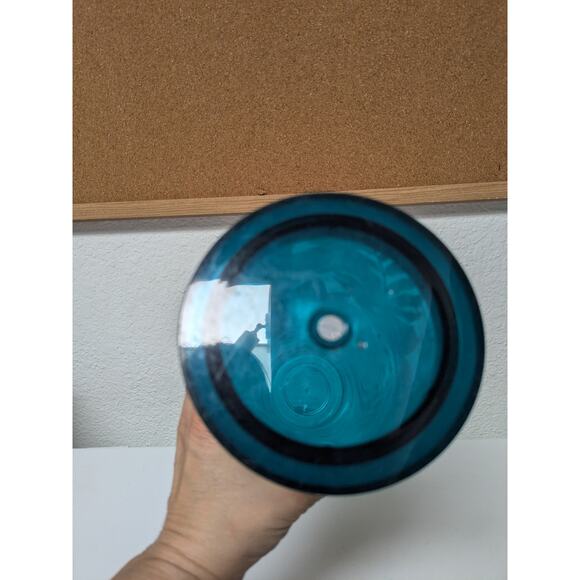 Starbucks 2017 Metallic Tropical Leaves Aloha Travel Tumbler 24 oz venti - Picture 6 of 9